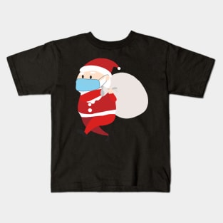 Masked Santa Claus Kids T-Shirt